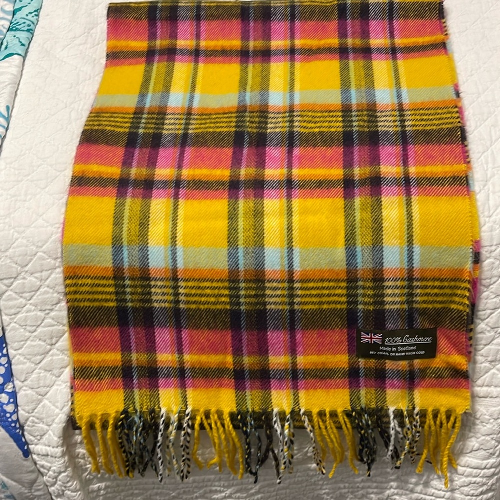 Cashmere Scarf Made in Scotland